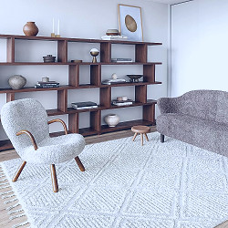 Amazon.com: Rugs USA x Arvin Olano Balboa Textured Tile Area Rug, 2' x 3',  Ivory : Home & Kitchen